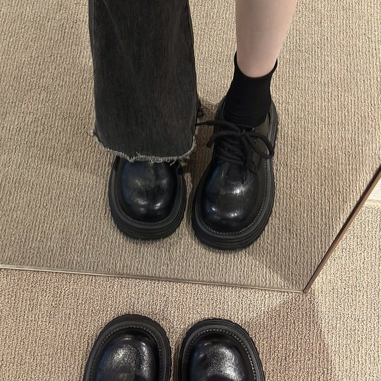 Damen moderne Schnürschuhe mit robuster Gummisohle und strapazierfähigem Obermaterial R&B - Image 3