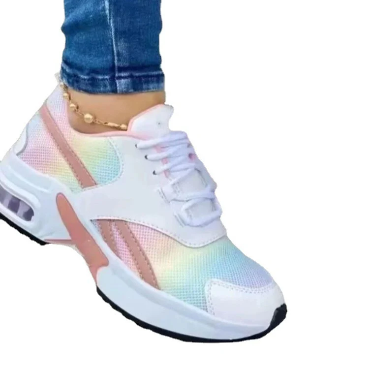 Damen modische Sneakers mit dämpfender Air-Sohle und atmungsaktiver Obermaterialstruktur R&B - Image 5