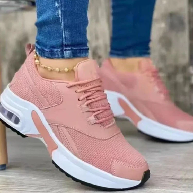 Damen modische Sneakers mit dämpfender Air-Sohle und atmungsaktiver Obermaterialstruktur R&B - Image 7