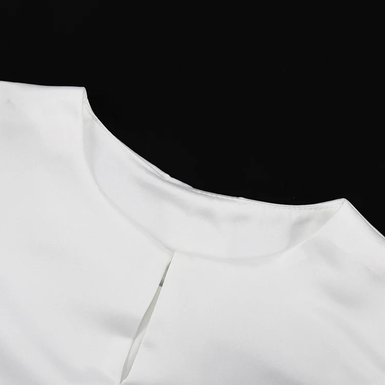 Damen modische Bluse mit ballonförmigen Ärmeln und elegantem Schnitt R&B - Image 3