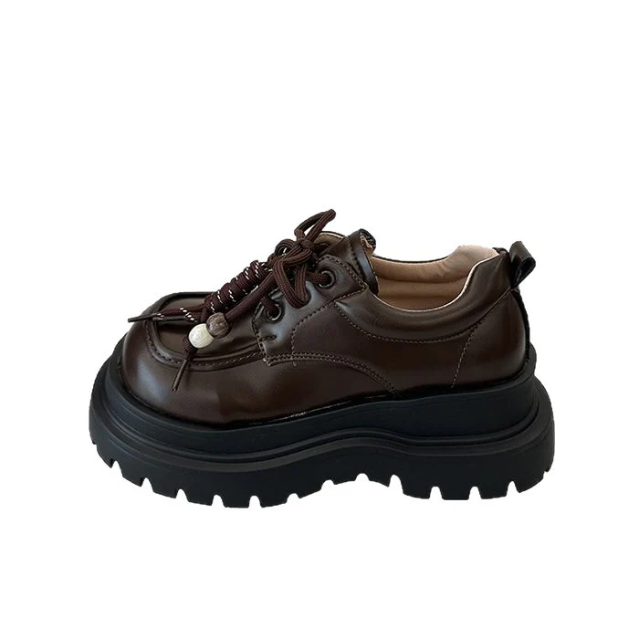 Damen modische Chunky Sneakers mit komfortabler Sohle und robustem Profil R&B - Image 5