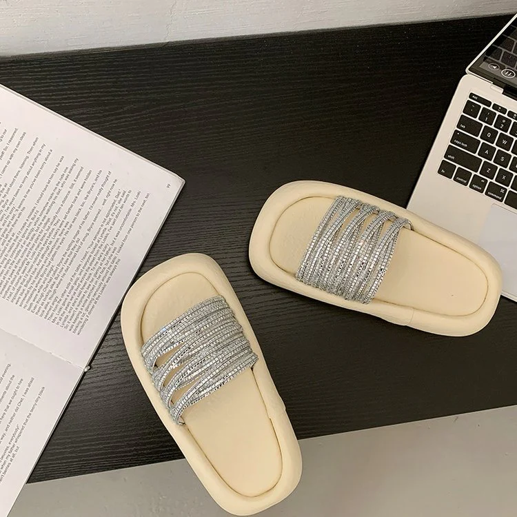 Damen modische Clogs mit eleganter Glitzerapplikation und bequemer Sohle R&B - Image 15