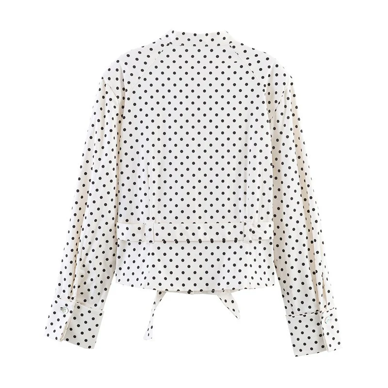 Damen Modische Culotte-Hosen im zeitlosen Punkte-Design R&B - Image 3