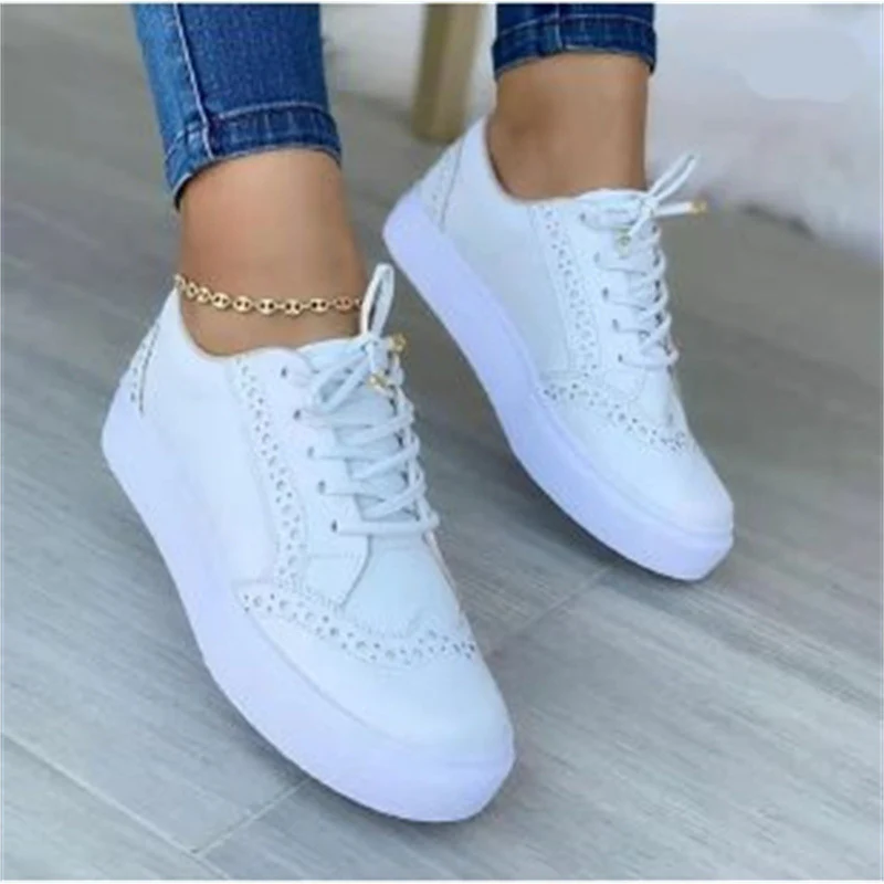 Damen modische Freizeitsneaker mit rutschfester Sohle und atmungsaktivem Obermaterial R&B - Image 4