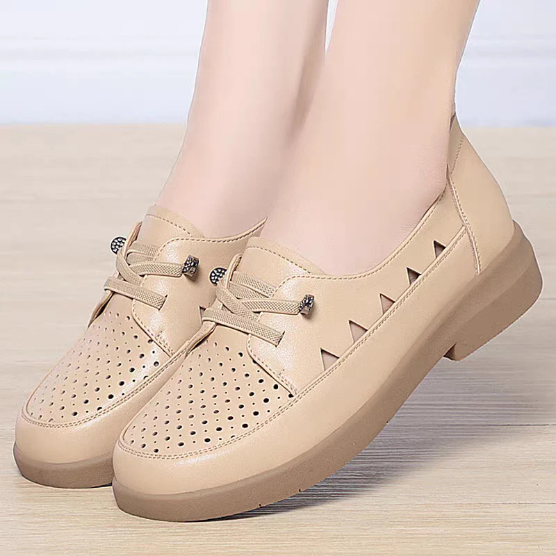 Damen modische Loafers mit atmungsaktivem Obermaterial und komfortabler Sohle R&B - Image 2