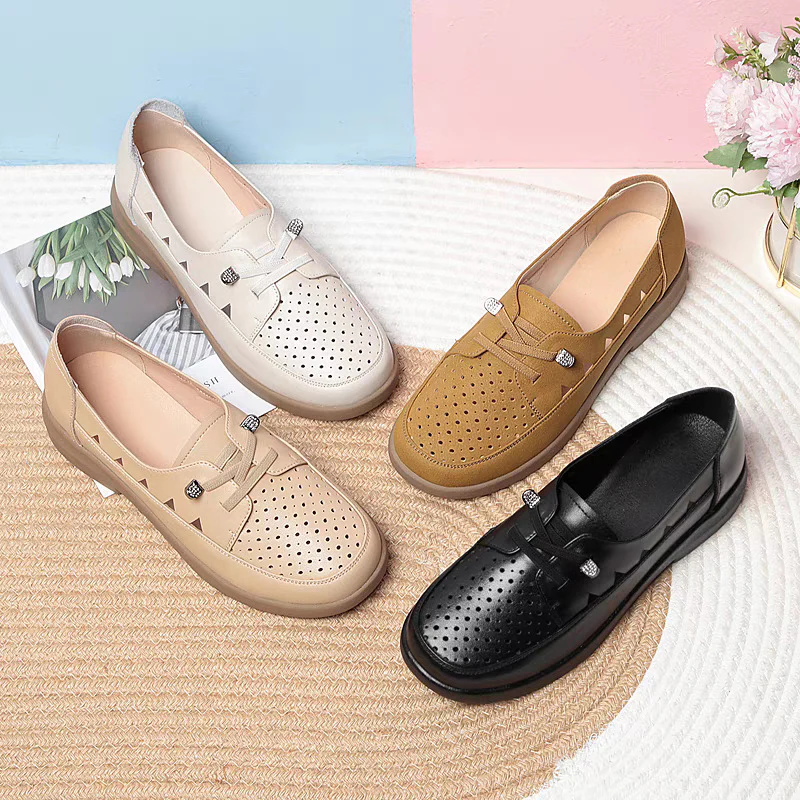 Damen modische Loafers mit atmungsaktivem Obermaterial und komfortabler Sohle R&B - Image 4