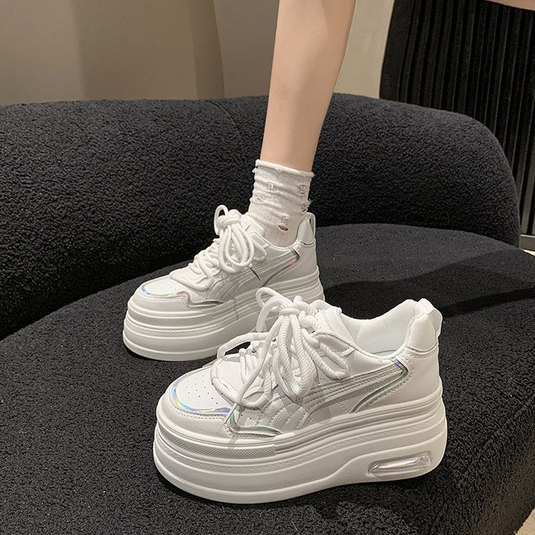 Damen modische Plateau-Sneaker mit atmungsaktiver Sohle und schickem Design R&B - Image 3