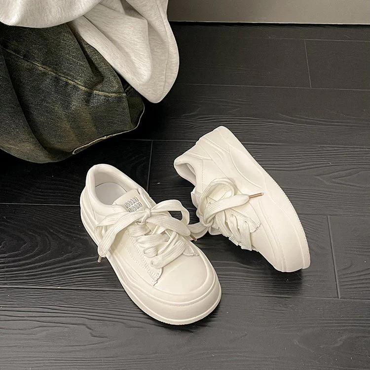 Damen modische Plateau-Sneaker mit ökologischem Obermaterial und komfortabler Dämpfung R&B - Image 6