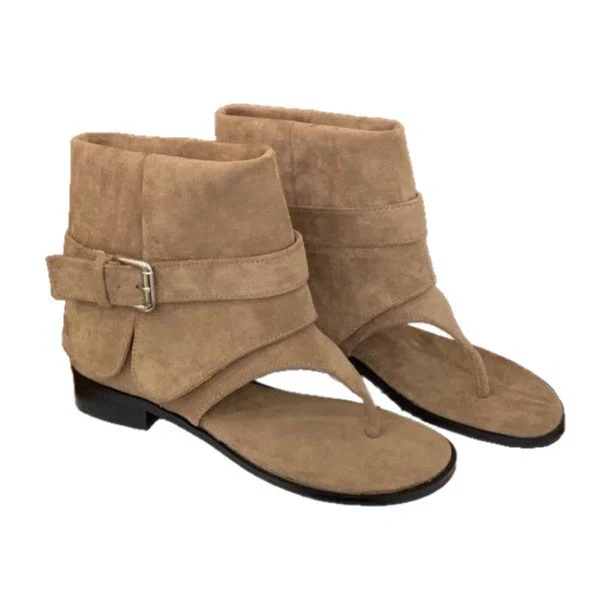 Damen modische Riemchen-Sandalen mit flexibler Sohle R&B - Image 5