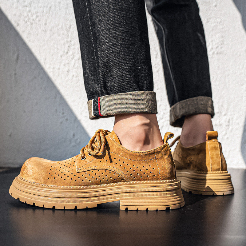 Damen modische Schnürschuhe mit atmungsaktiver Oberflächenstruktur R&B - Image 4