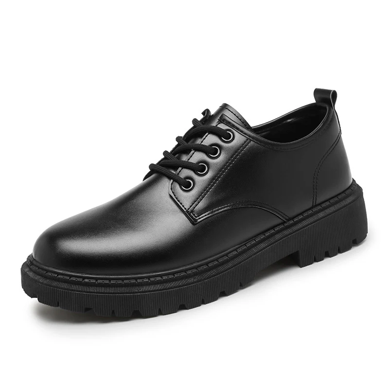 Damen Modische Schnürschuhe mit glänzender Oberfläche und rutschfester Sohle R&B - Image 10