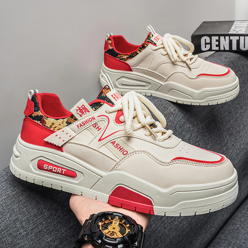 Damen Modische Sneakers mit floralen Akzenten und dämpfendem Sohlenprofil R&B - Image 3