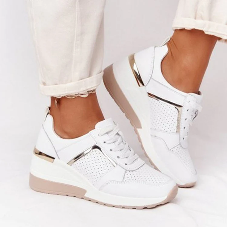 Damen modische Sneakers mit atmungsaktivem Obermaterial und stabiler Sohle R&B - Image 8