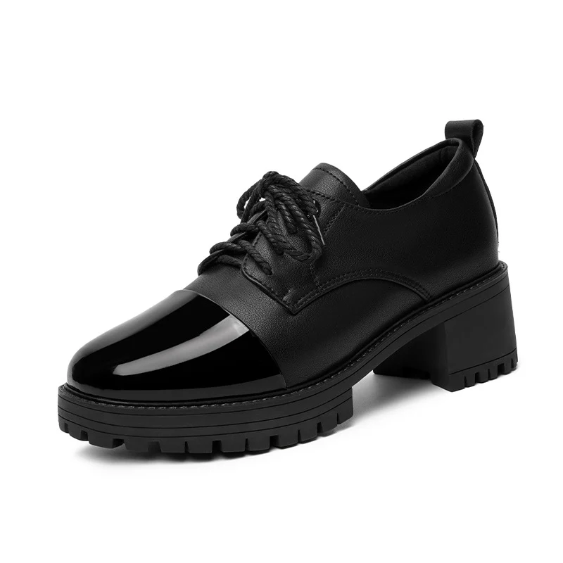 Damen Modische Sneakers mit klobigem Blockabsatz und trendigem Design R&B - Image 5