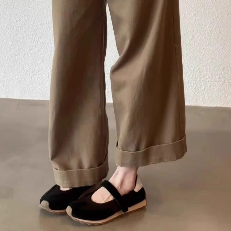 Damen modische Sneakers mit praktischem Klettverschluss und atmungsaktivem Obermaterial R&B - Image 3