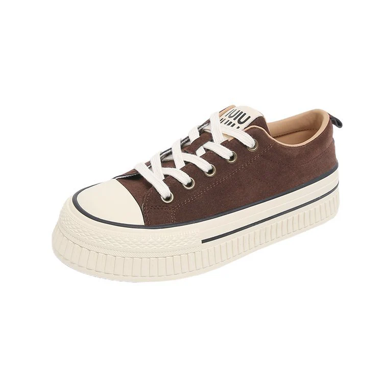 Damen modische Sneakers mit robustem Plateau und klassischem Design R&B - Image 5