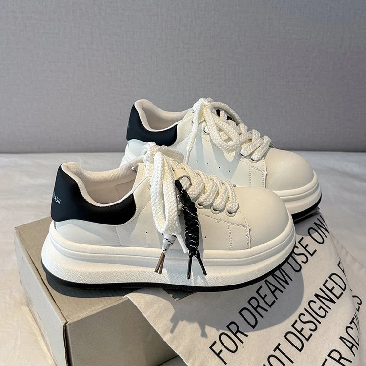 Damen Modische Sneakers mit robustem Sohlenprofil und innovativem Schnürsystem R&B - Image 6