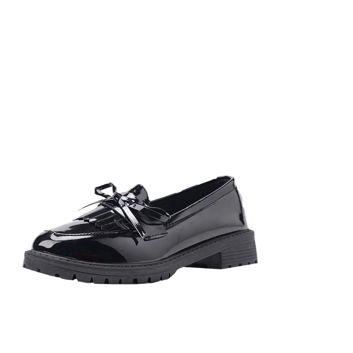 Damen Mokassins mit fransigen Details und rutschfester Profilsohle Heidi-Mode - Image 5