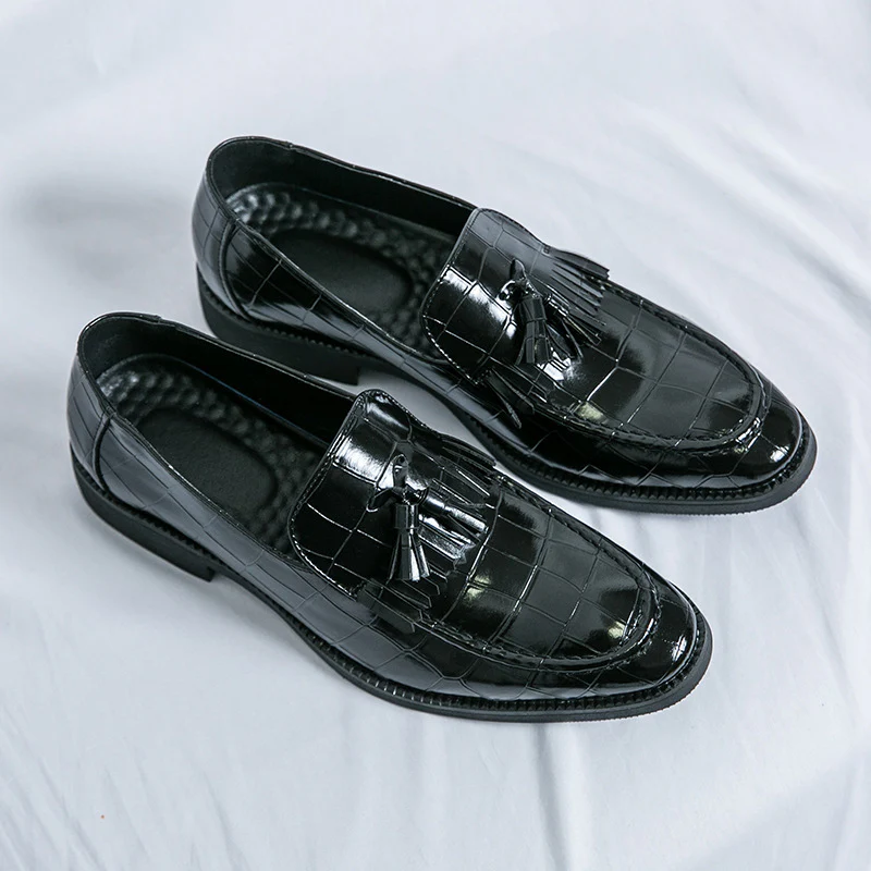 Damen Mokassins mit modischem Quasten-Detail aus hochwertigem Leder R&B - Image 8
