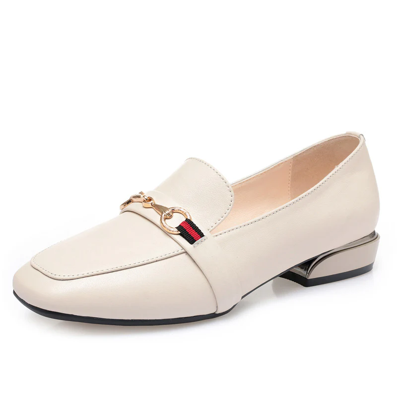 Damen Mokassins mit modischem Schmuckdetail und komfortablem Absatz R&B - Image 7