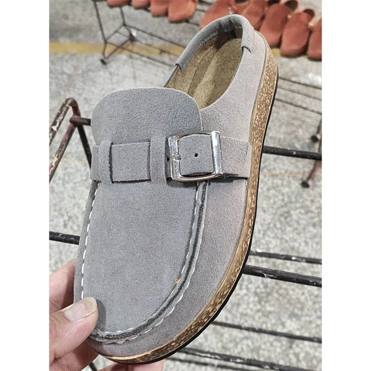 Damen-Mokassins mit modischem Schnallenverschluss und rutschfester Sohle R&B - Image 12