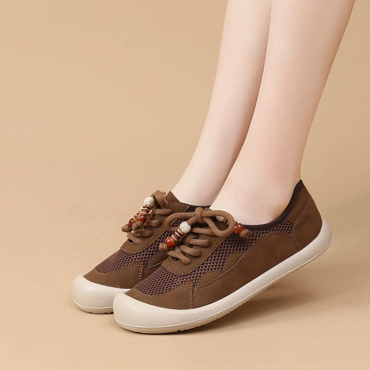 Damen multifunktionale Freizeitschuhe mit atmungsaktivem Netzmaterial Heidi-Mode - Image 2
