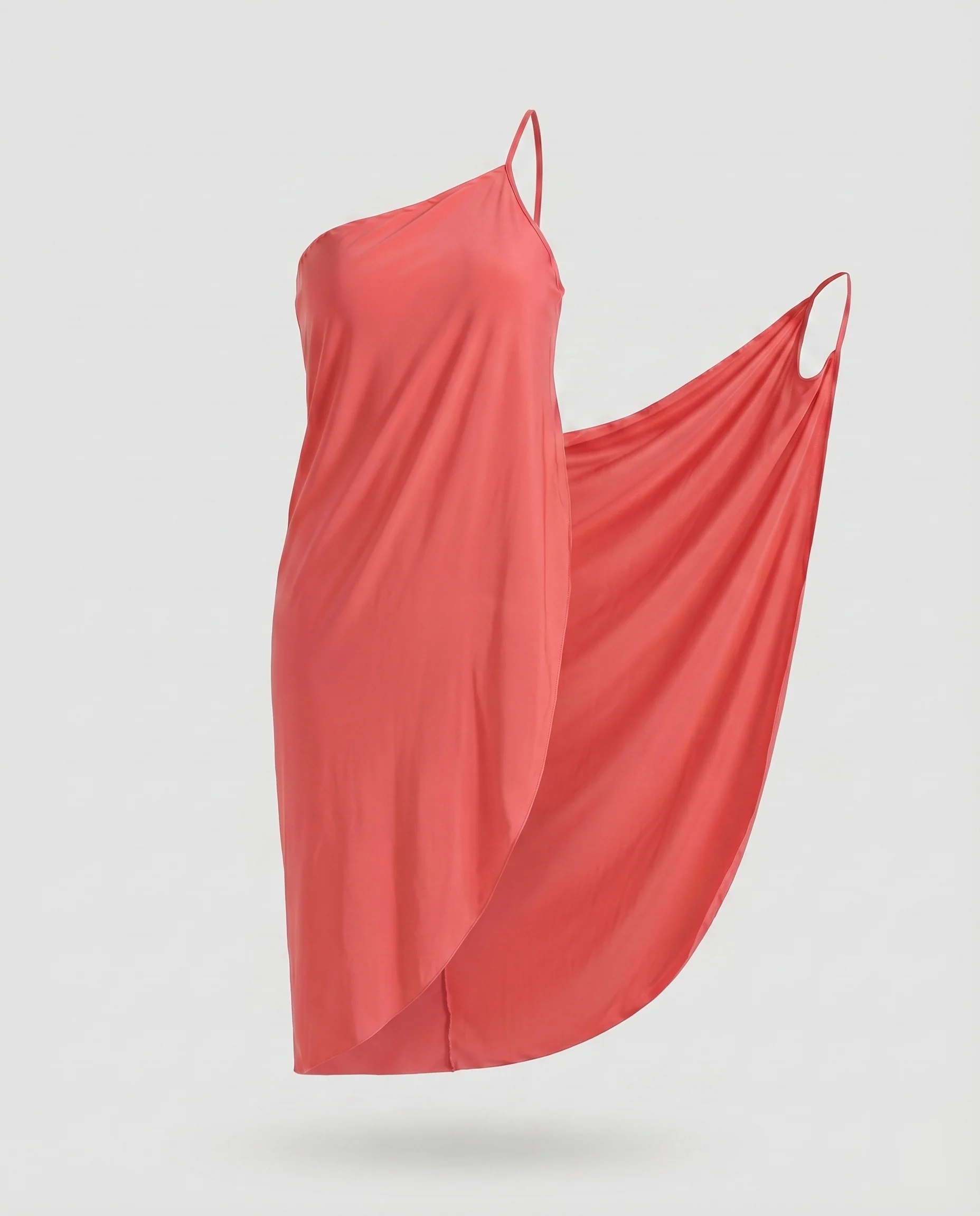 Damen Strand-Überwurfkleid Spaghettiträger Hoher Seitenschlitz - Image 8