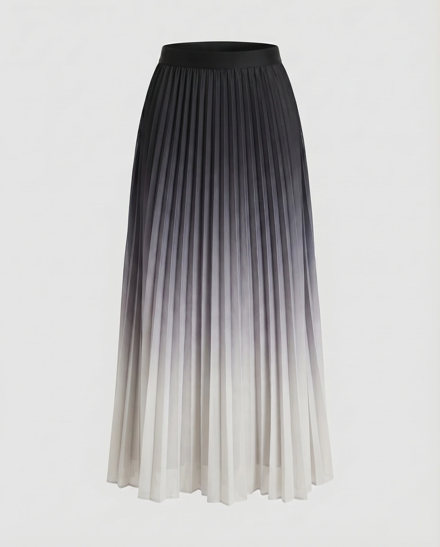 Damen Elegante Akkordeonplissee Plissee Maxi-Faltenrock - Image 14