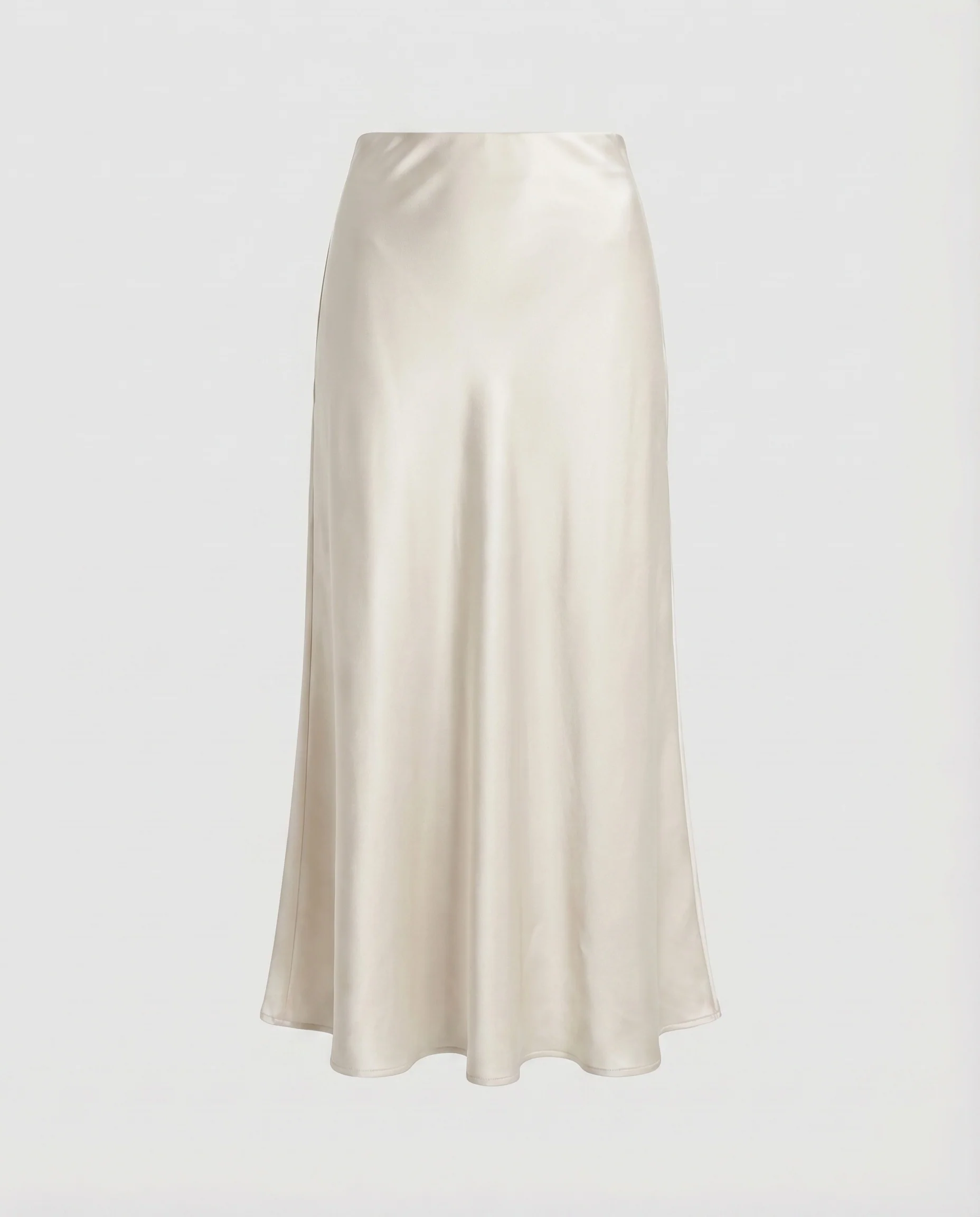 Damen Elegante Schrägschnitt Satin Satin-Maxirock - Image 14
