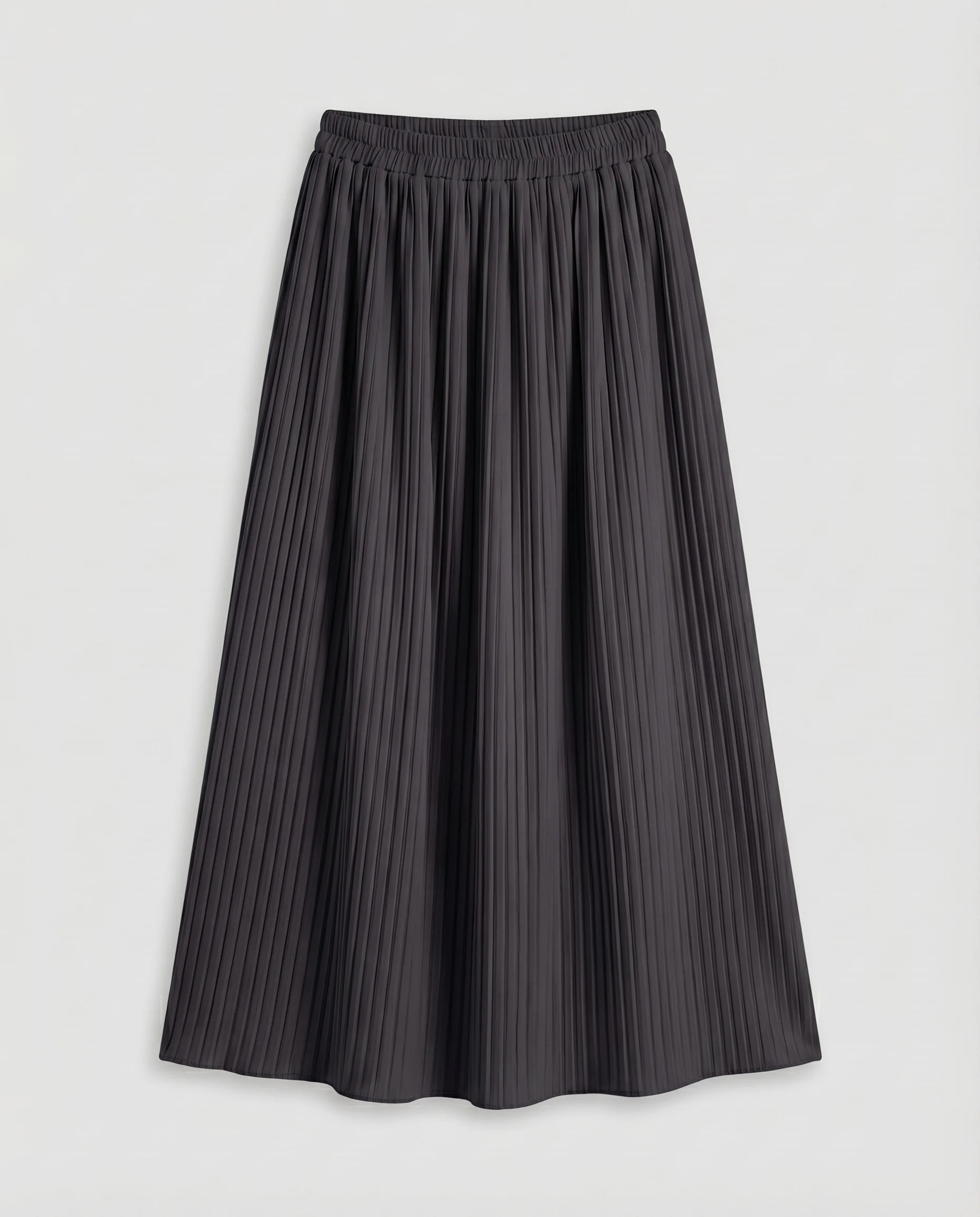 Damen Elegante Mikroplissee Plissee Bahnenrock - Image 8