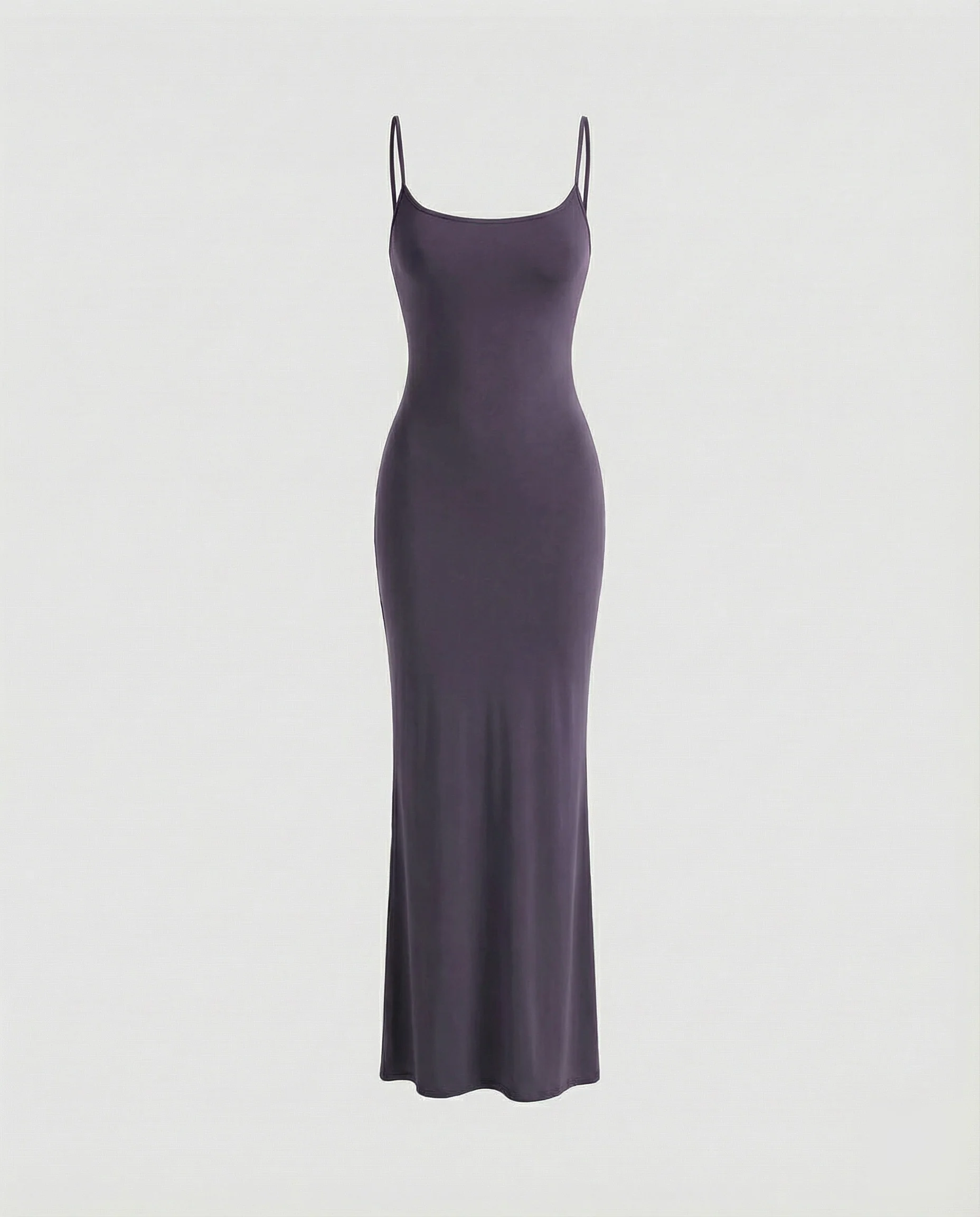 Damen figurbetontes Träger-Maxikleid aus Jersey - Image 12