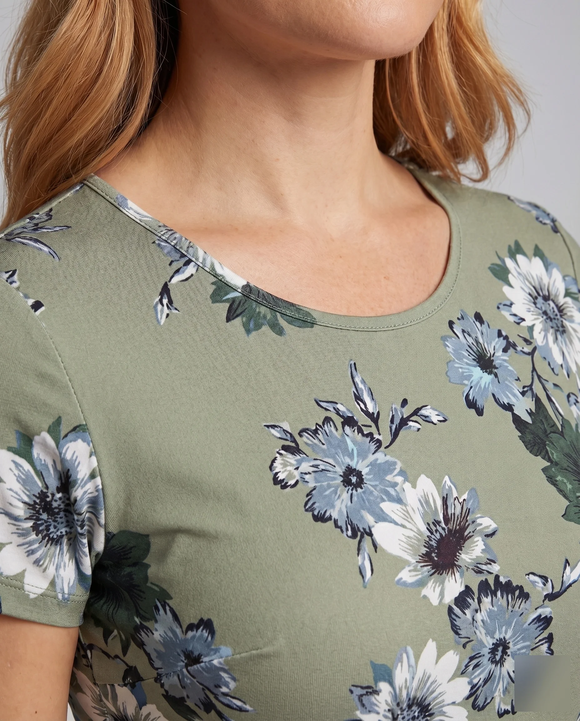 Damen Maxikleid Tailliertes Mieder Tellerrock Kurzarm - Image 3