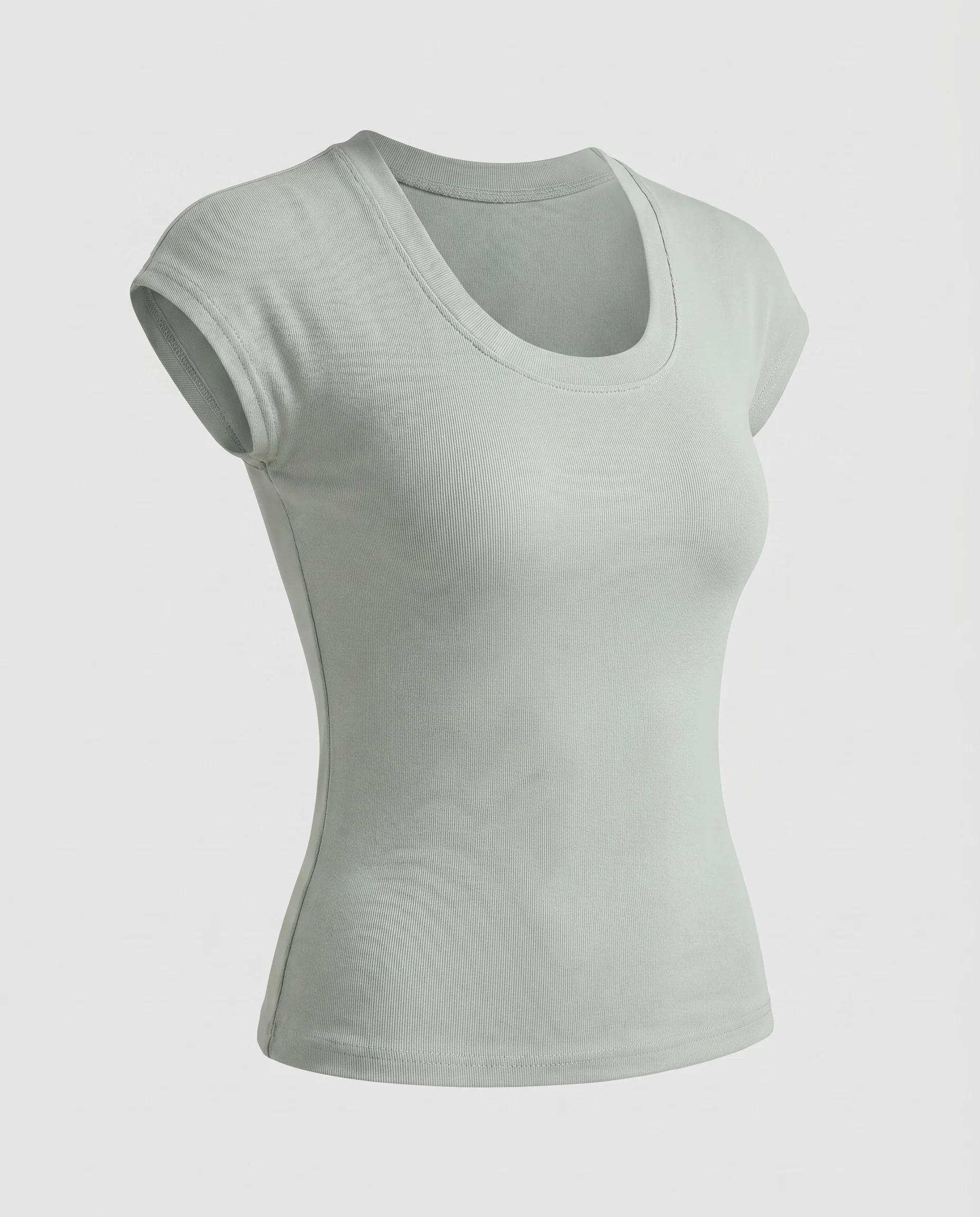 Damen nan formgebendes Cap-Ärmel-Cami aus Mikromodal mit Mittelnaht - Image 5