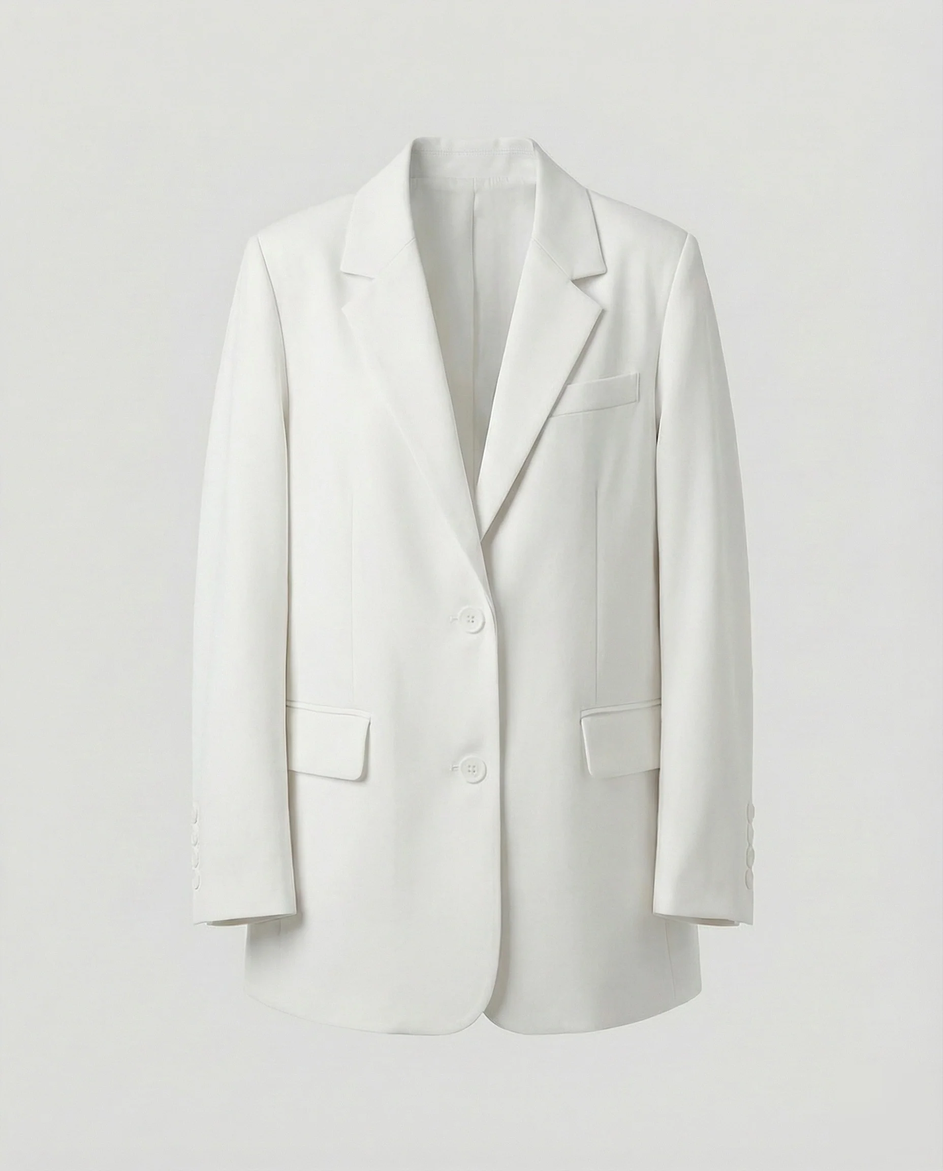 Damen kastiger Oversize-Blazer mit Pattentaschen - Image 12