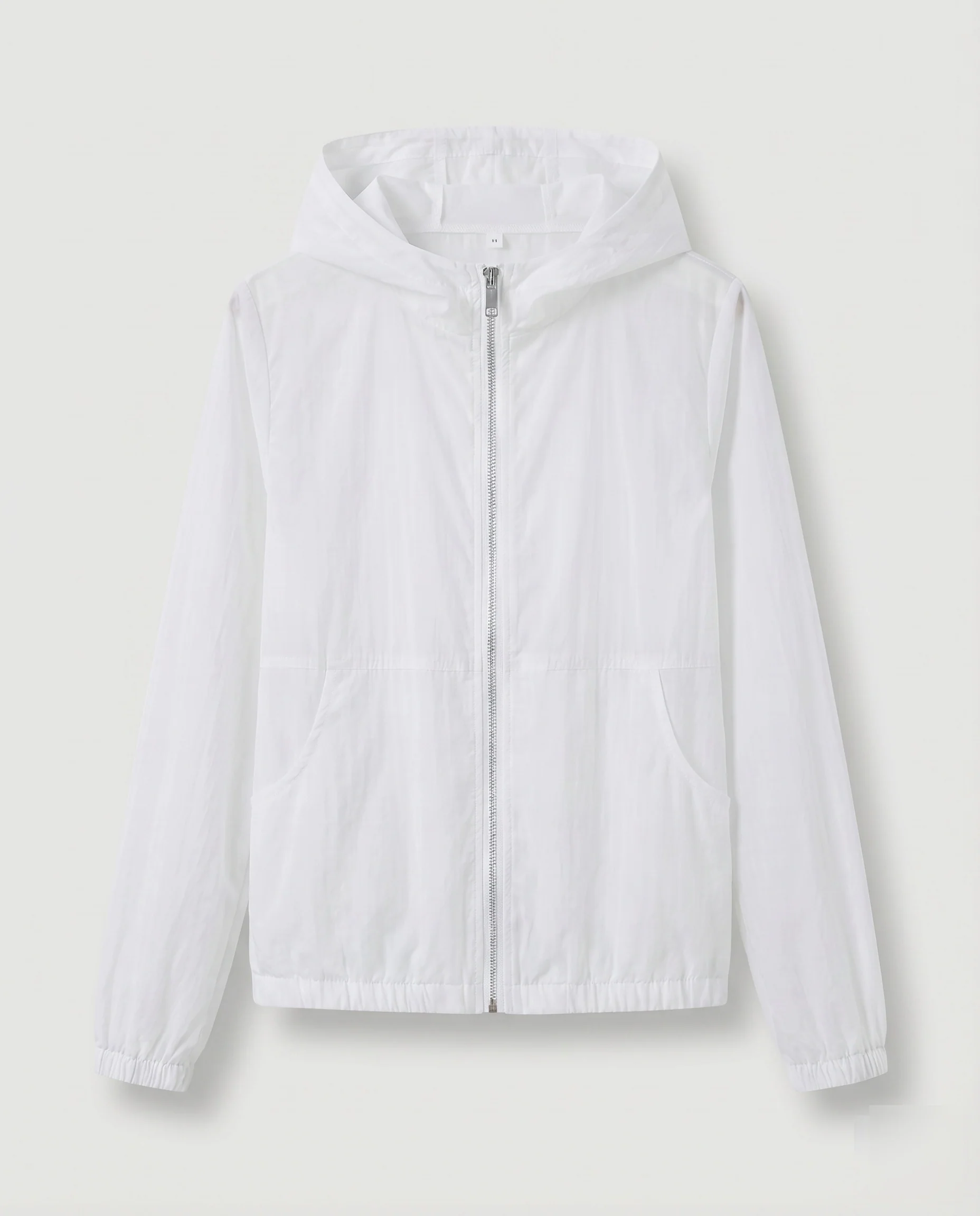 Damen Kapuzenjacke Mikrofaser Elastischer Saum Leicht - Image 8
