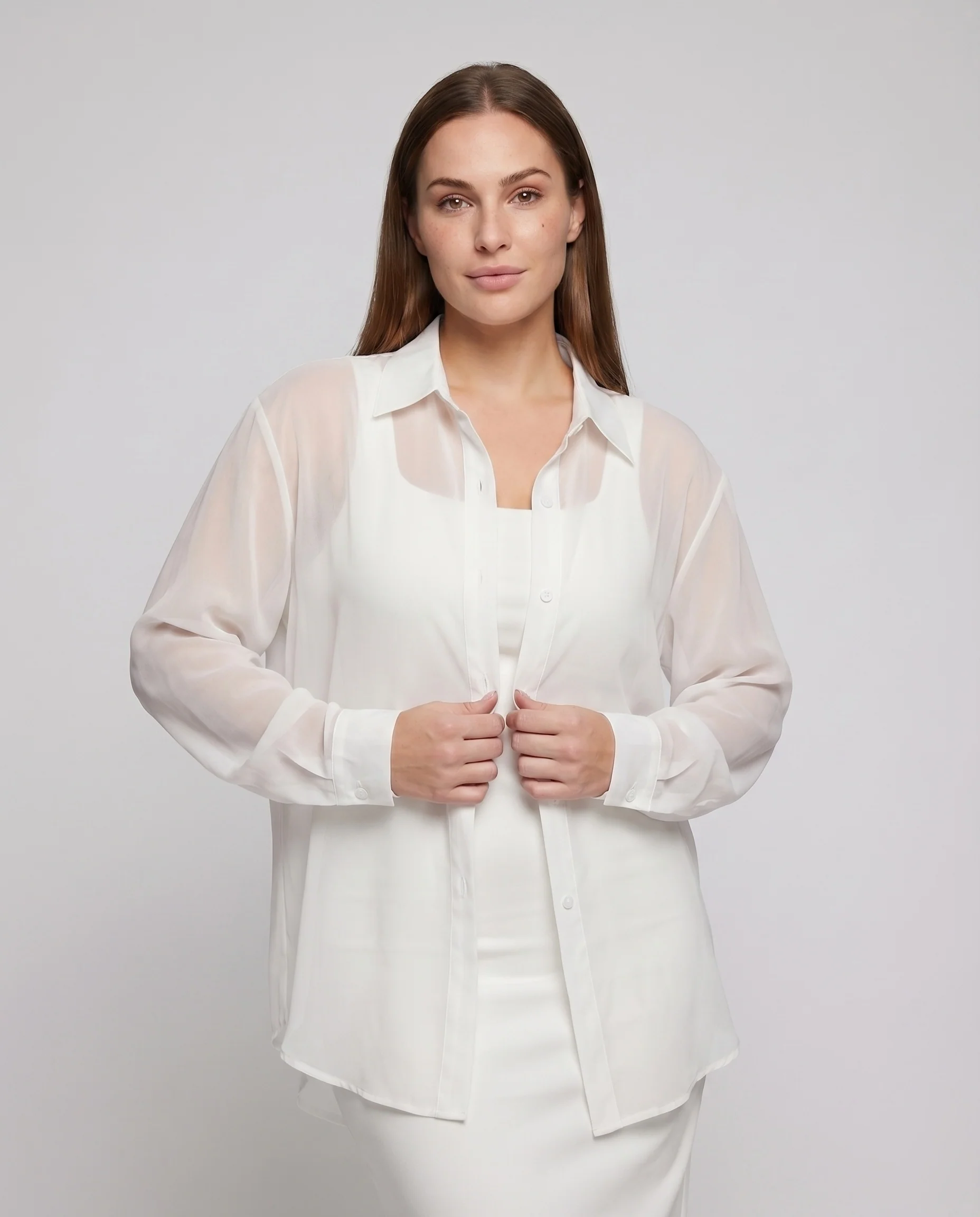 Damen Chiffonbluse Knotenverschlüsse Fledermausärmel Luftig - Image 2
