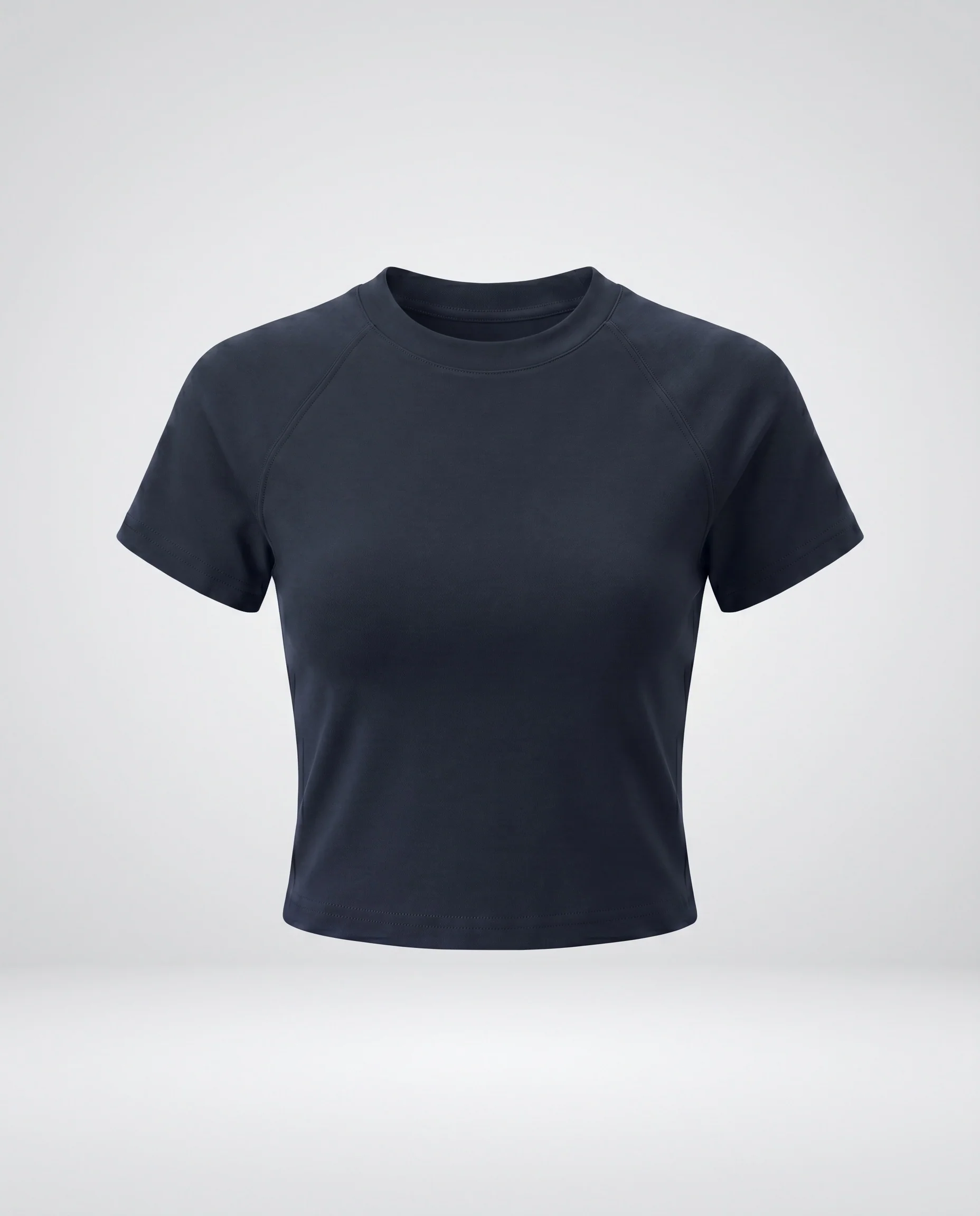 Damen nan Raglan-T-Shirt mit breitem Rundhalsausschnitt und verstärkten Ziernähten - Image 7