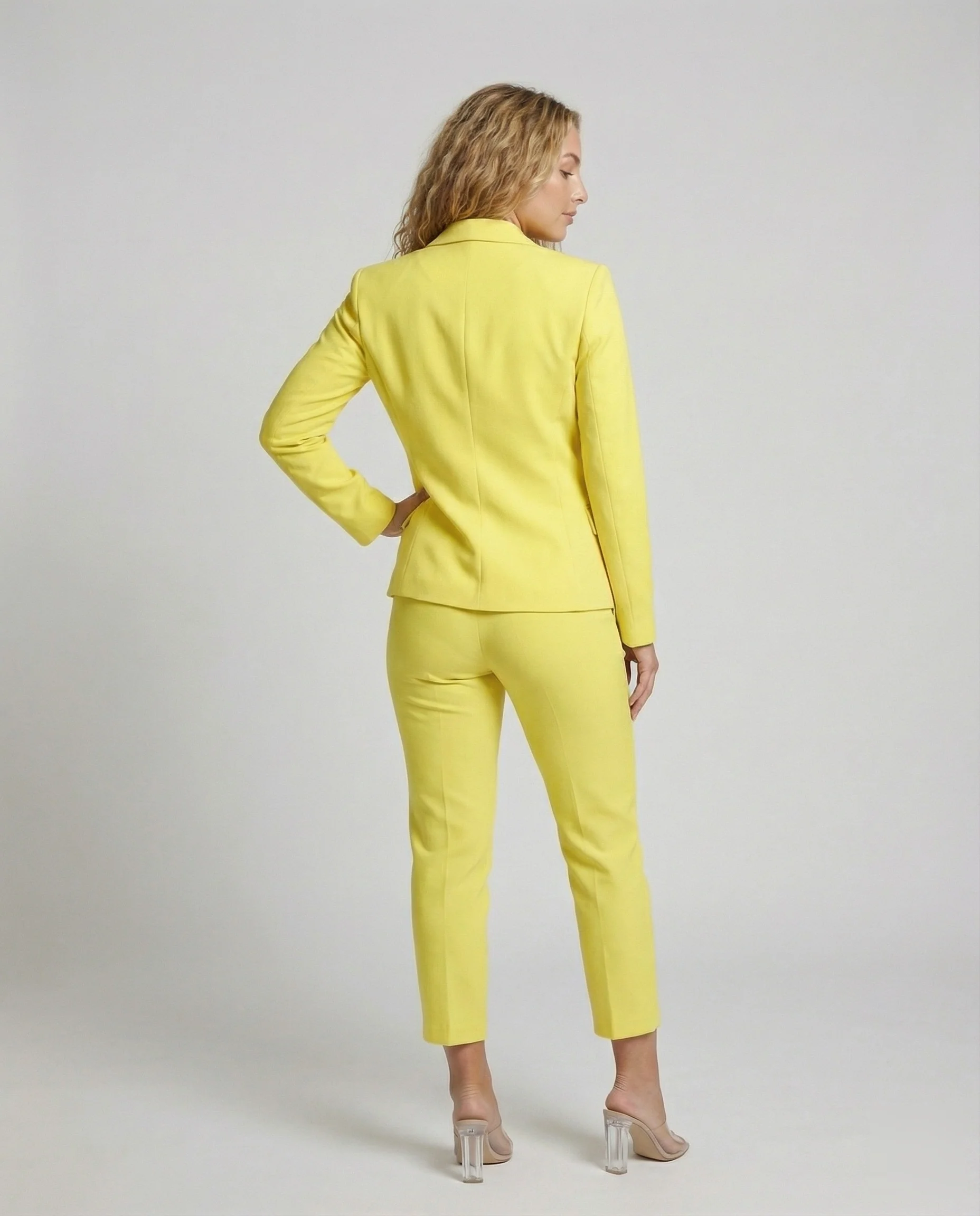 Damen Komplette Anzughose Blazer-Set - Image 3
