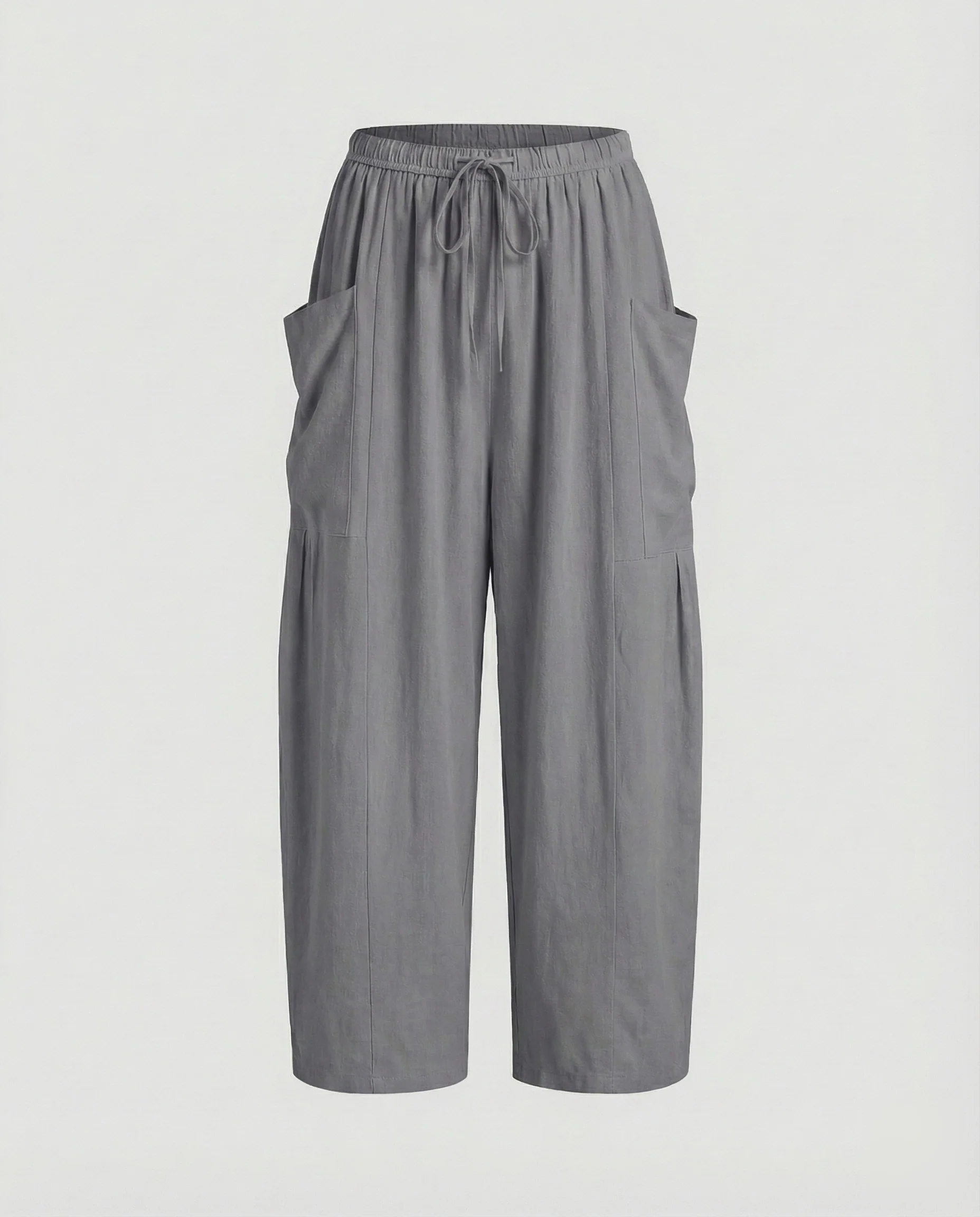 Damen weite Culotte-Haremshose mit Seitentaschen - Image 13