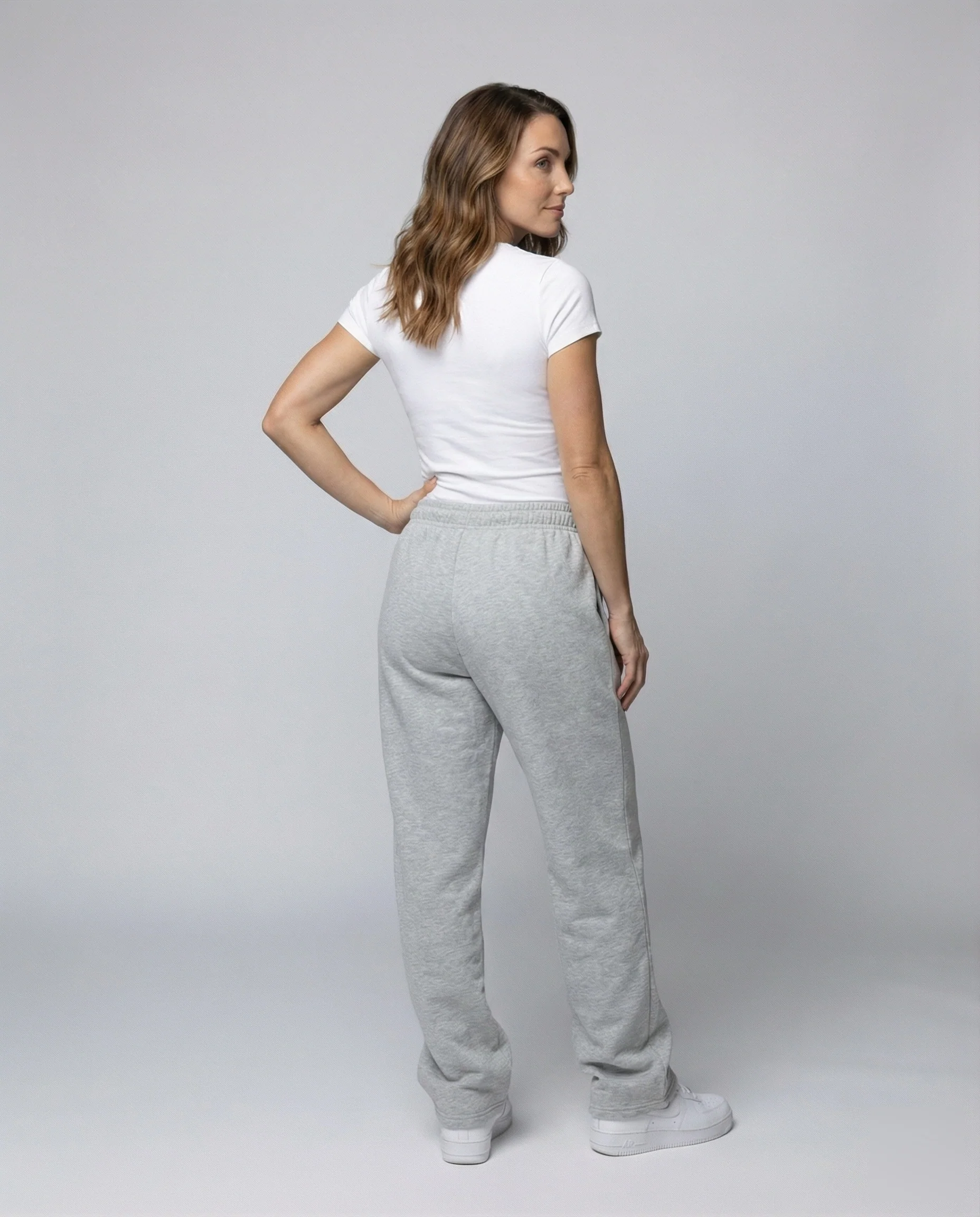 Damen Komfortable Kordelzug Sweathose - Image 4