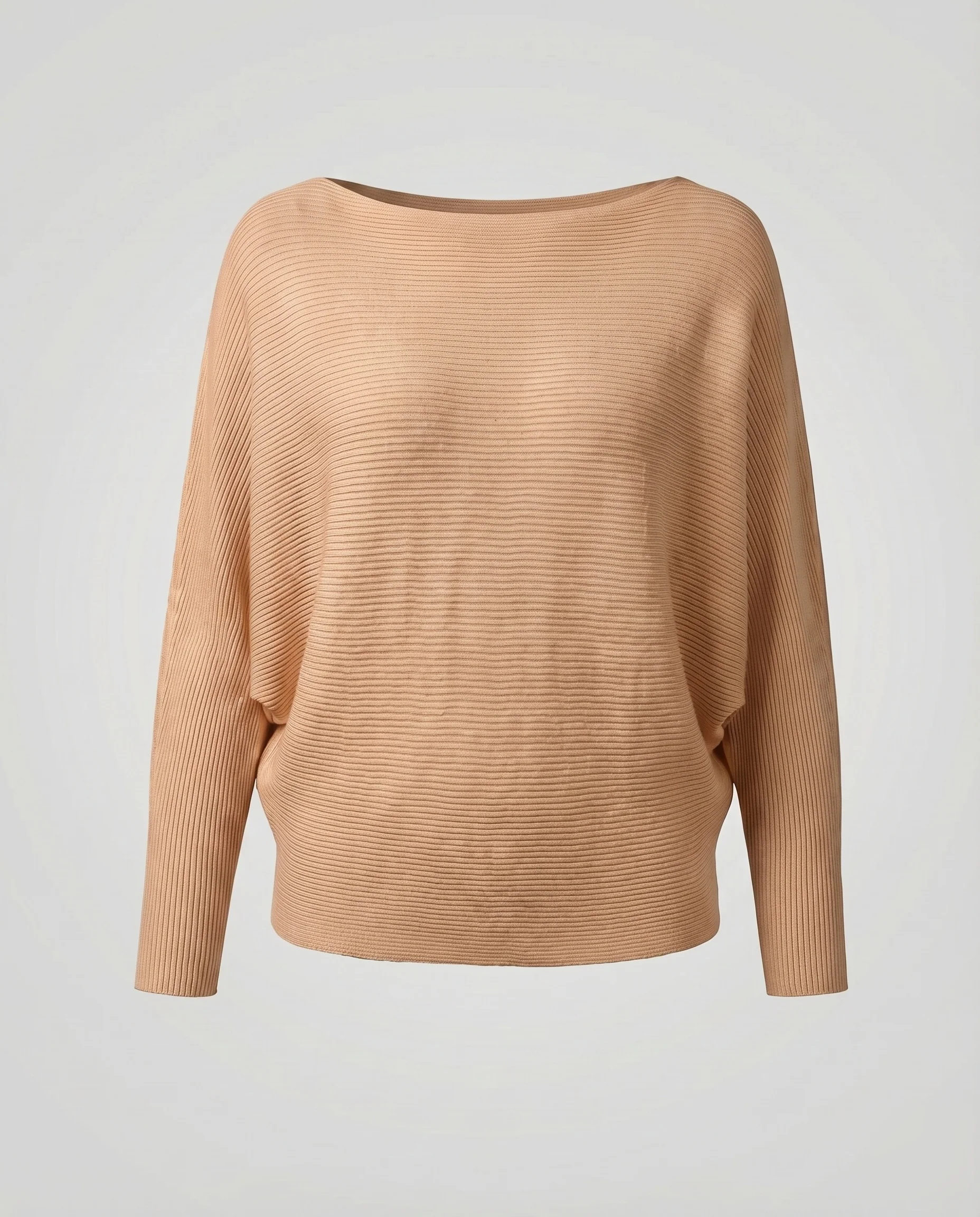 Damen Schlichte Fledermausärmel Feinstrick Feinstrickpullover - Image 17
