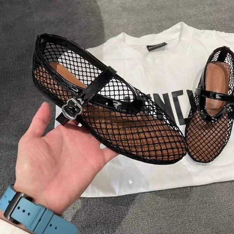 Damen Netzschuhe mit verstellbarem Riemchen und rutschfester Sohle R&B - Image 6