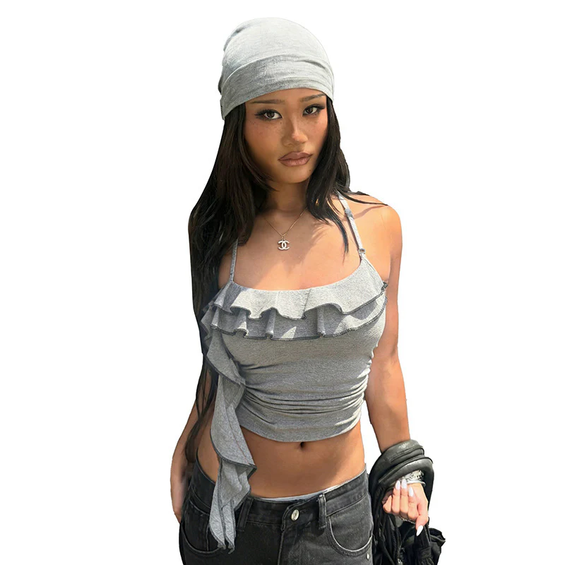 Damen Oberteil mit voluminösem Rüschendetail R&B - Image 10