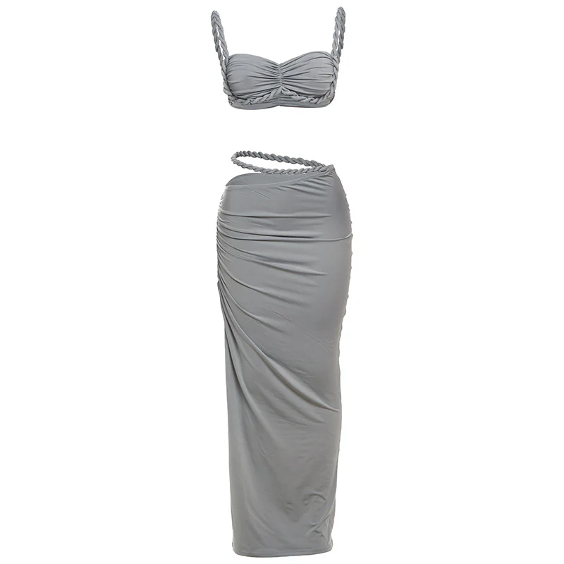 Damen Oberteil und Maxi Rock Set R&B - Image 12