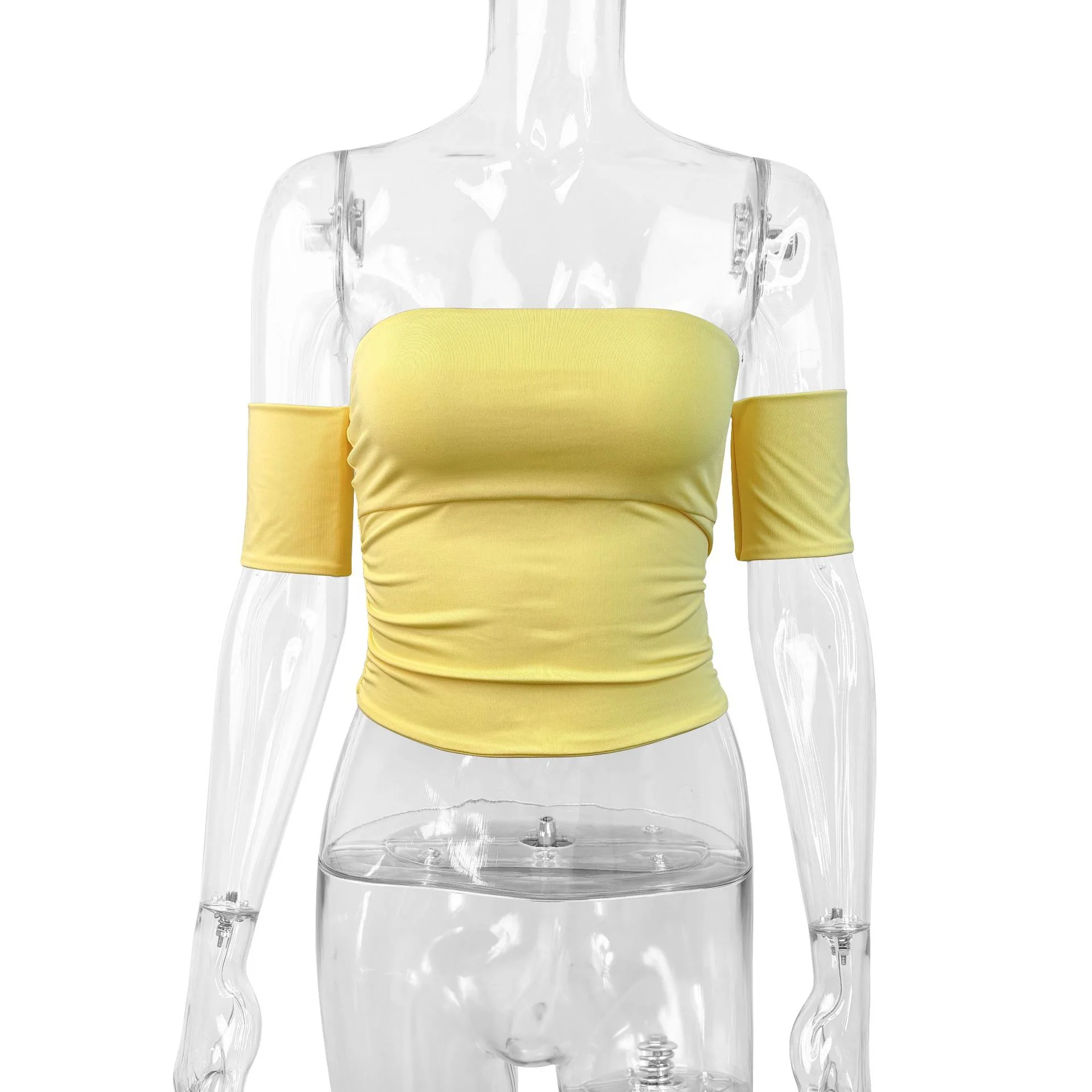 Damen Off-Shoulder Body mit figurbetonendem Schnitt R&B - Image 4