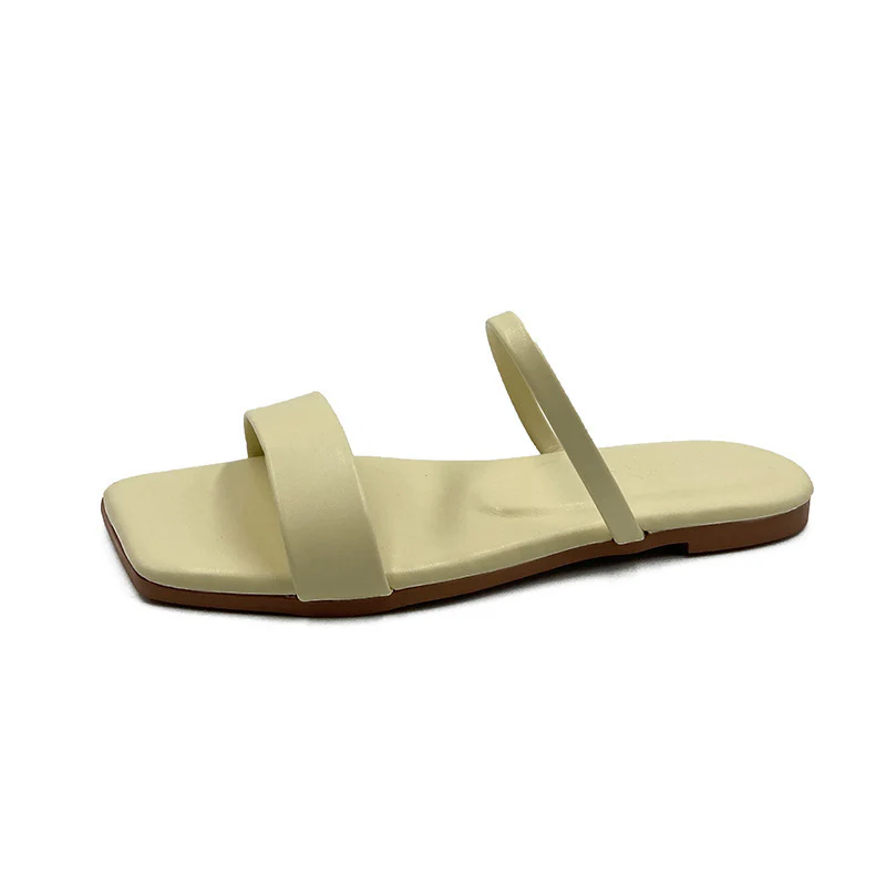 Damen Offene Fußbett-Sandalen mit zweifachem Riemchen und komfortabler Sohle R&B - Image 5