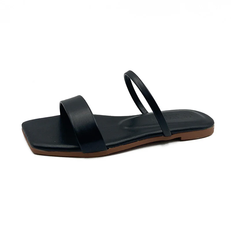 Damen Offene Fußbett-Sandalen mit zweifachem Riemchen und komfortabler Sohle R&B - Image 7