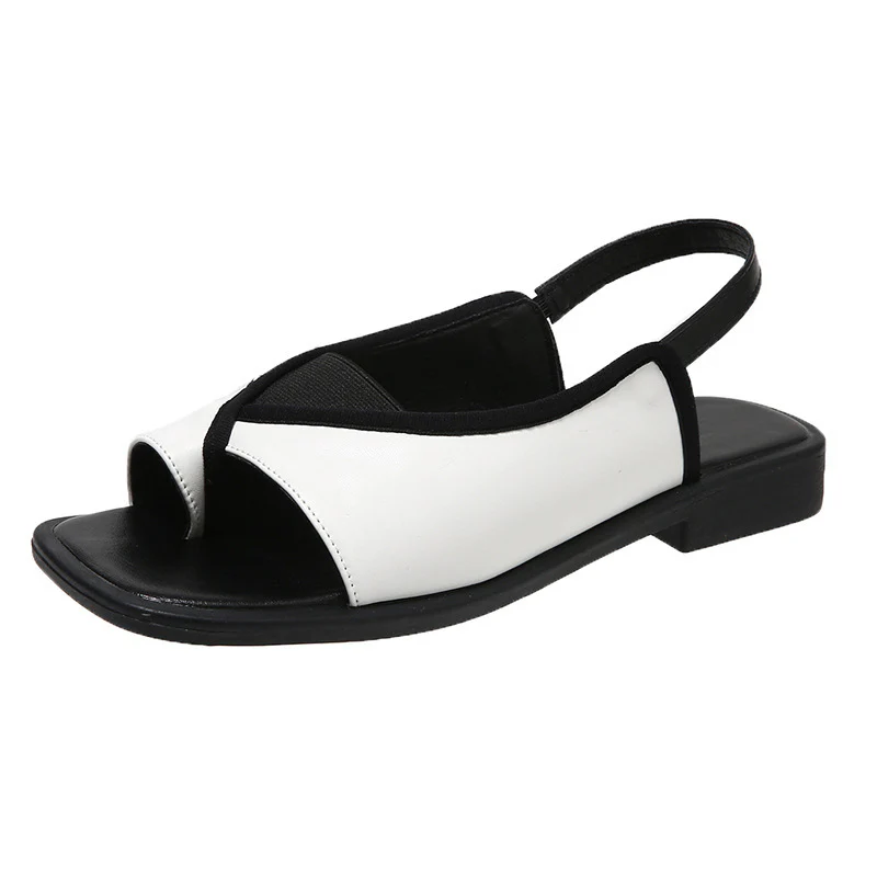 Damen Offene Slippers mit modischem Schlangenlederdesign und Komfortsohle R&B - Image 9