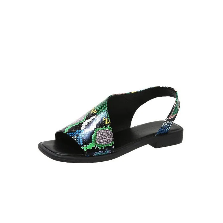 Damen Offene Zehentrenner-Sandalen mit modischem Design und atmungsaktiver Obermaterialstruktur R&B - Image 5
