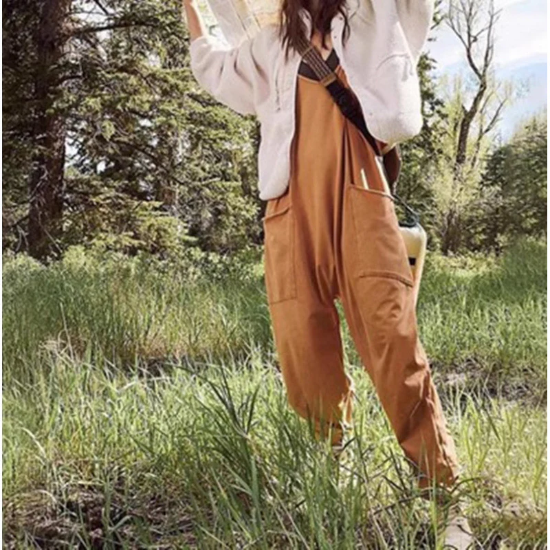 Damen Overall mit lässigem Schnitt und praktischen Taschen R&B - Image 10